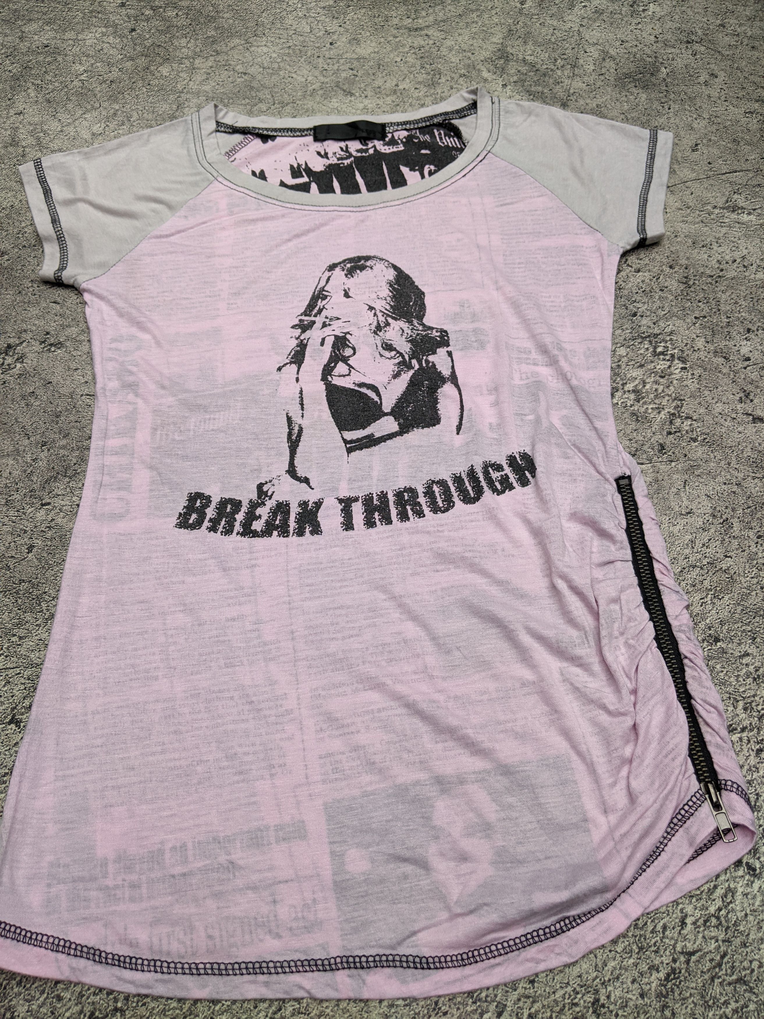 Hysteric Glamour ICWB John Galliano Inspired Fitted T shirt Size S / US 4 / IT 40 - 2 Thumbnail