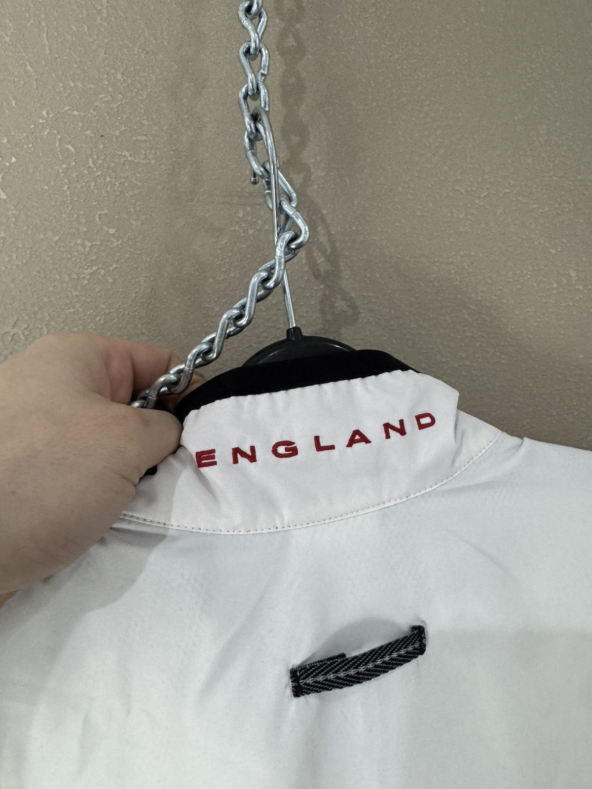 Nike 90’s NIKE TEAM ENGLAND RUGBY SWOOSH LOGO TRACK JACKET RETRO Size US S / EU 44-46 / 1 - 5 Thumbnail