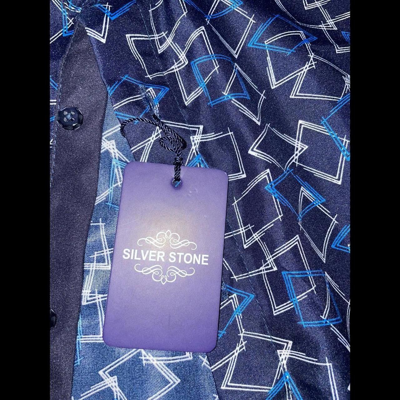 Designer Silver Stone Mens Long Sleeve Size US XXL / EU 58 / 5 - 4 Thumbnail