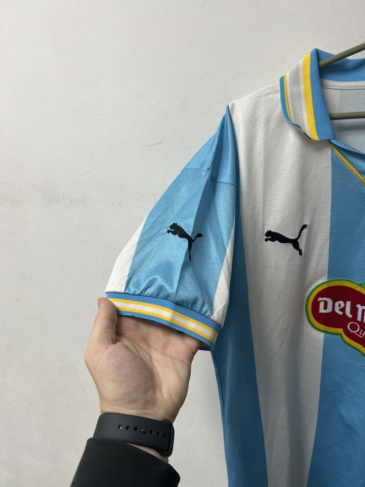 Puma SS Lazio 1999 90s 2000 Vintage Roma Puma Football Jersey Size US XL / EU 56 / 4 - 4 Thumbnail