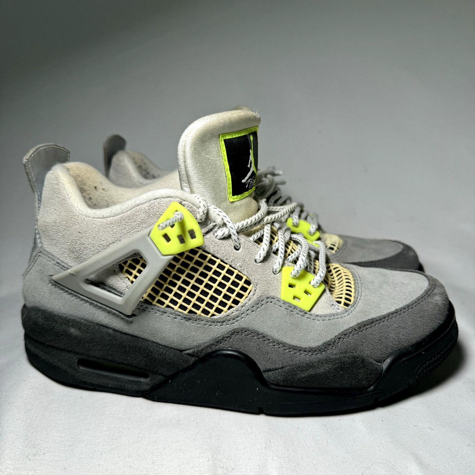 Jordan Brand × Nike Size 6.5 - Nike Air Jordan 4 Retro SE GS Neon 95 Men's Shoes Size US 6.5 / EU 39-40 - 1 Thumbnail