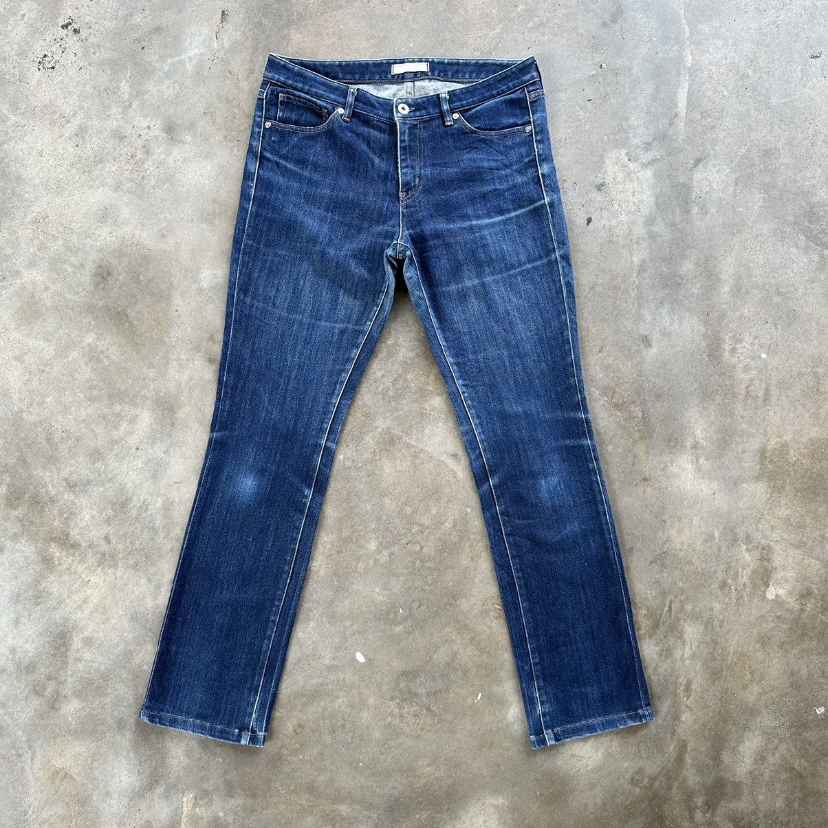 Vintage Uniqlo Dark Blue Denim Jean Pant W31