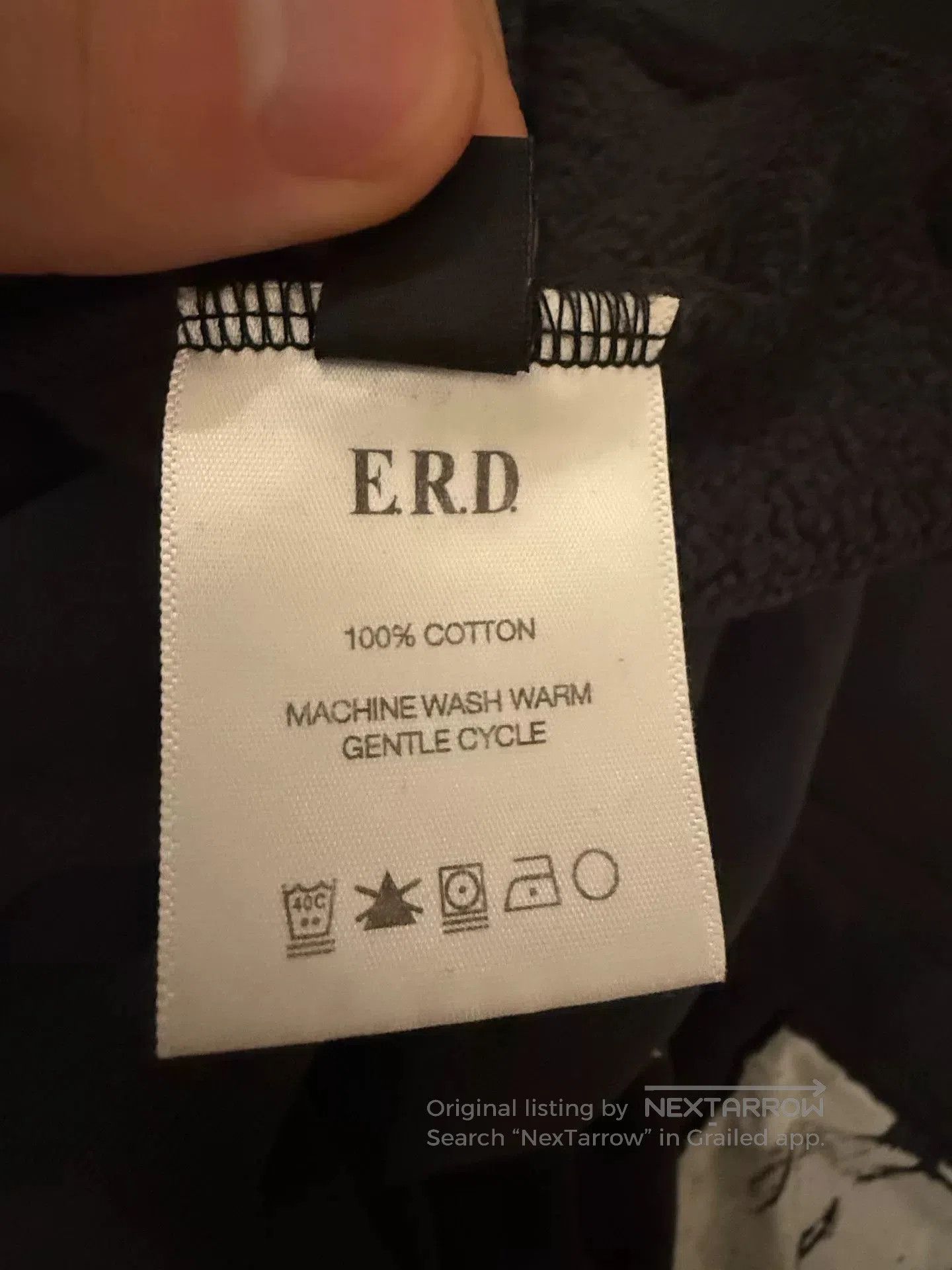Enfants Riches Deprimes ERD Artist Defends Baggy Zip Hoodie SS25. Size US M / EU 48-50 / 2 - 8 Thumbnail
