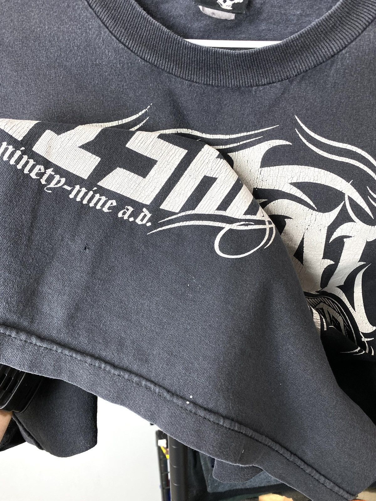 Metal Mulisha Vintage Metal Mulisha Scull Chain TShirt West Coast Choppers Size US L / EU 52-54 / 3 - 7 Thumbnail