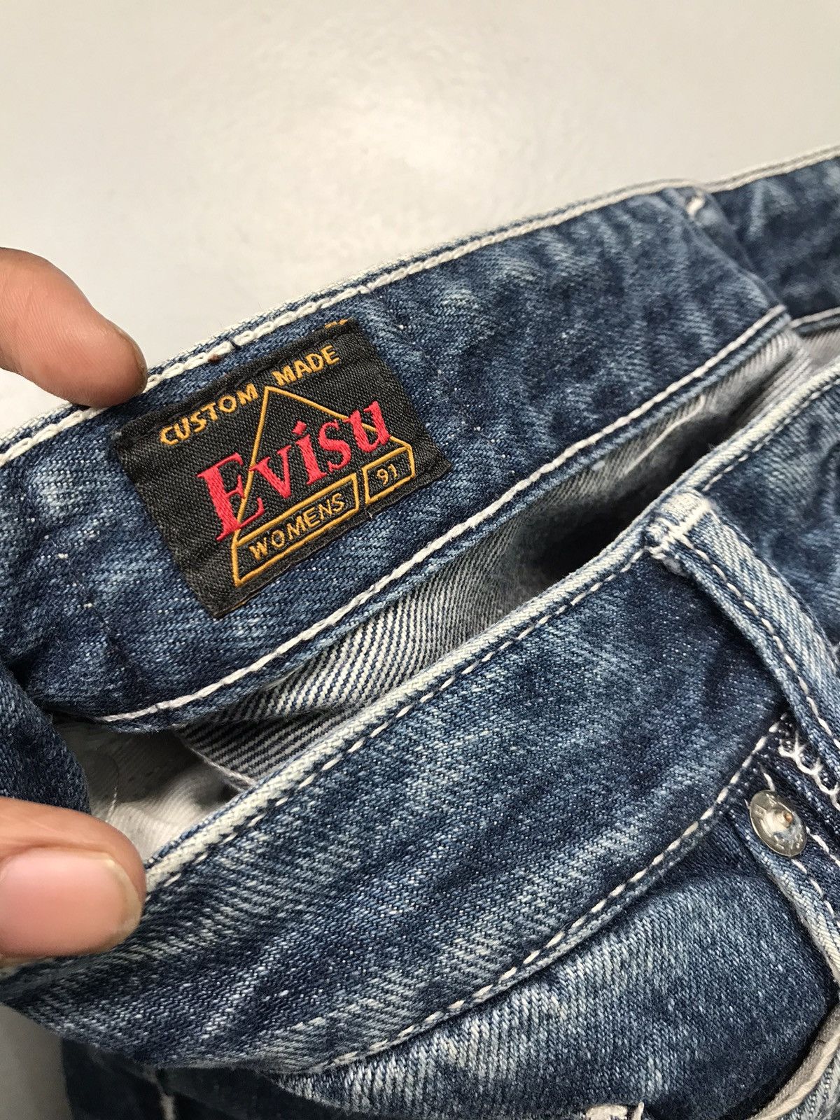Japanese Brand Vintage Evisu prints denim Size 30" / US 8 / IT 44 - 6 Thumbnail