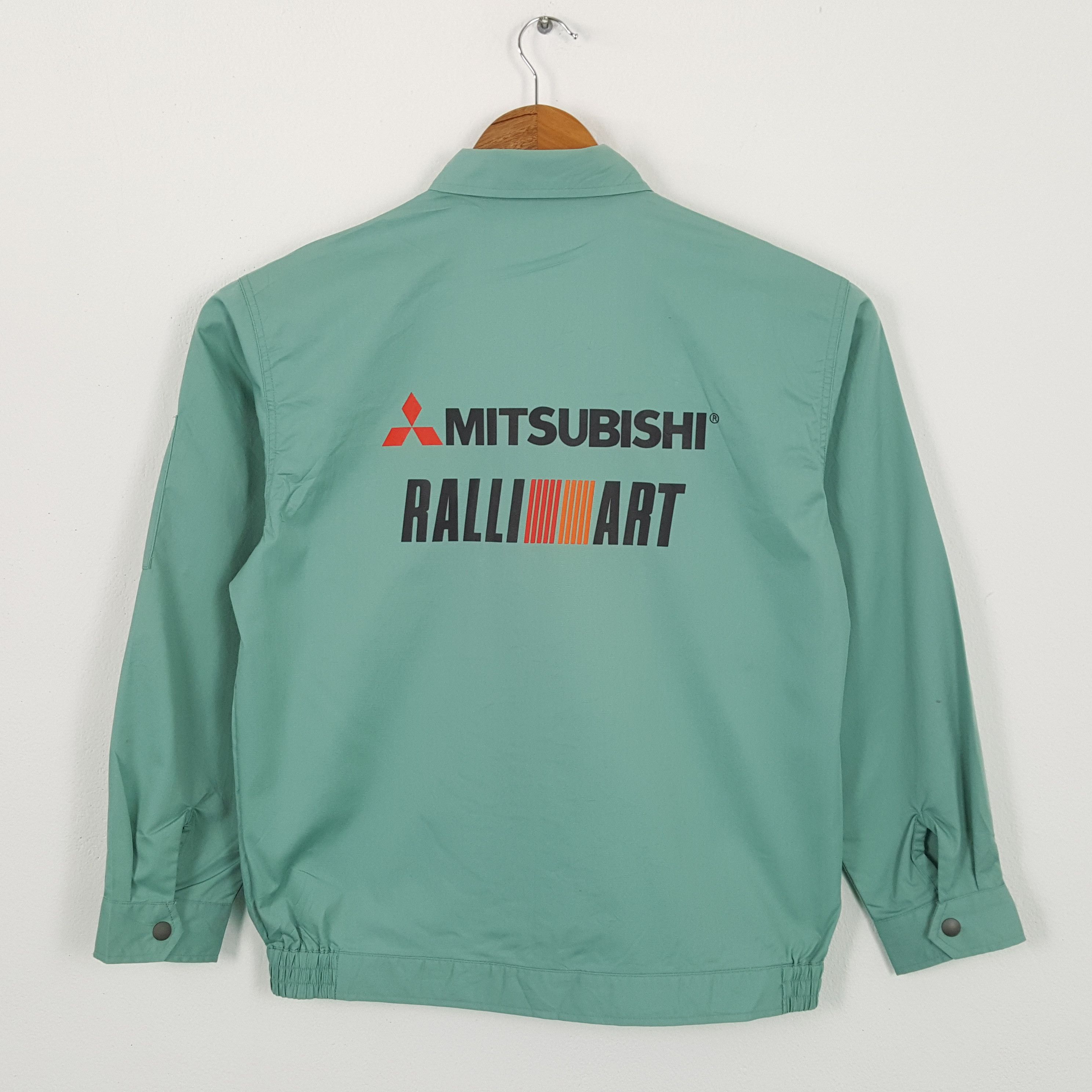 Japanese Brand × Vintage Vintage MITSUBISHI RALLI ART Japanese Racing Custom Jacket Size US M / EU 48-50 / 2 - 1 Thumbnail