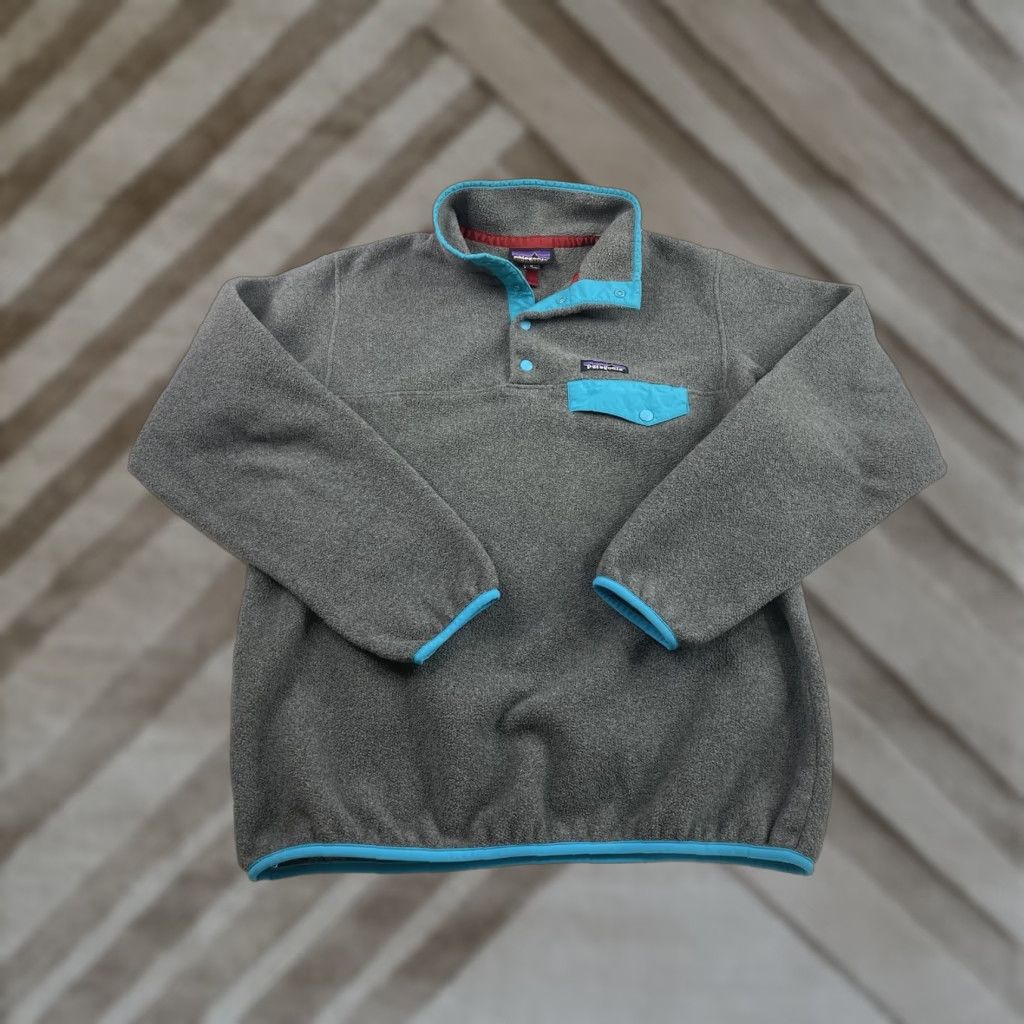 Patagonia Patagonia Lightweight Synchilla Snap-T Fleece Pullover Womens Medium Grey 25455 Size M / US 6-8 / IT 42-44 - 1 Thumbnail
