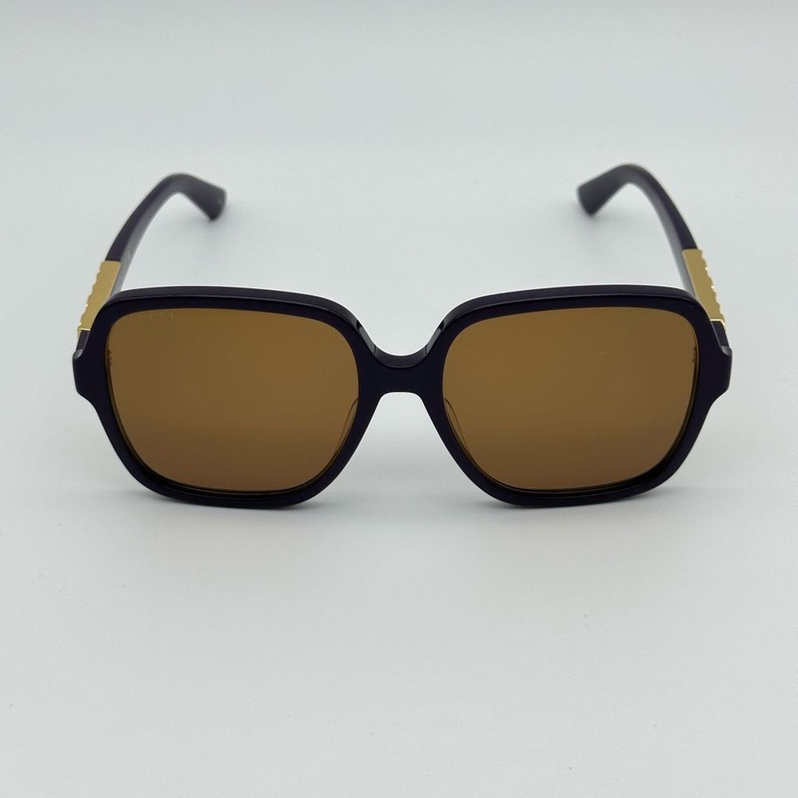 Gucci BRAND NEW GUCCI GG1189S 005 Violet/Brown Women Sunglasses Size ONE SIZE - 8 Thumbnail