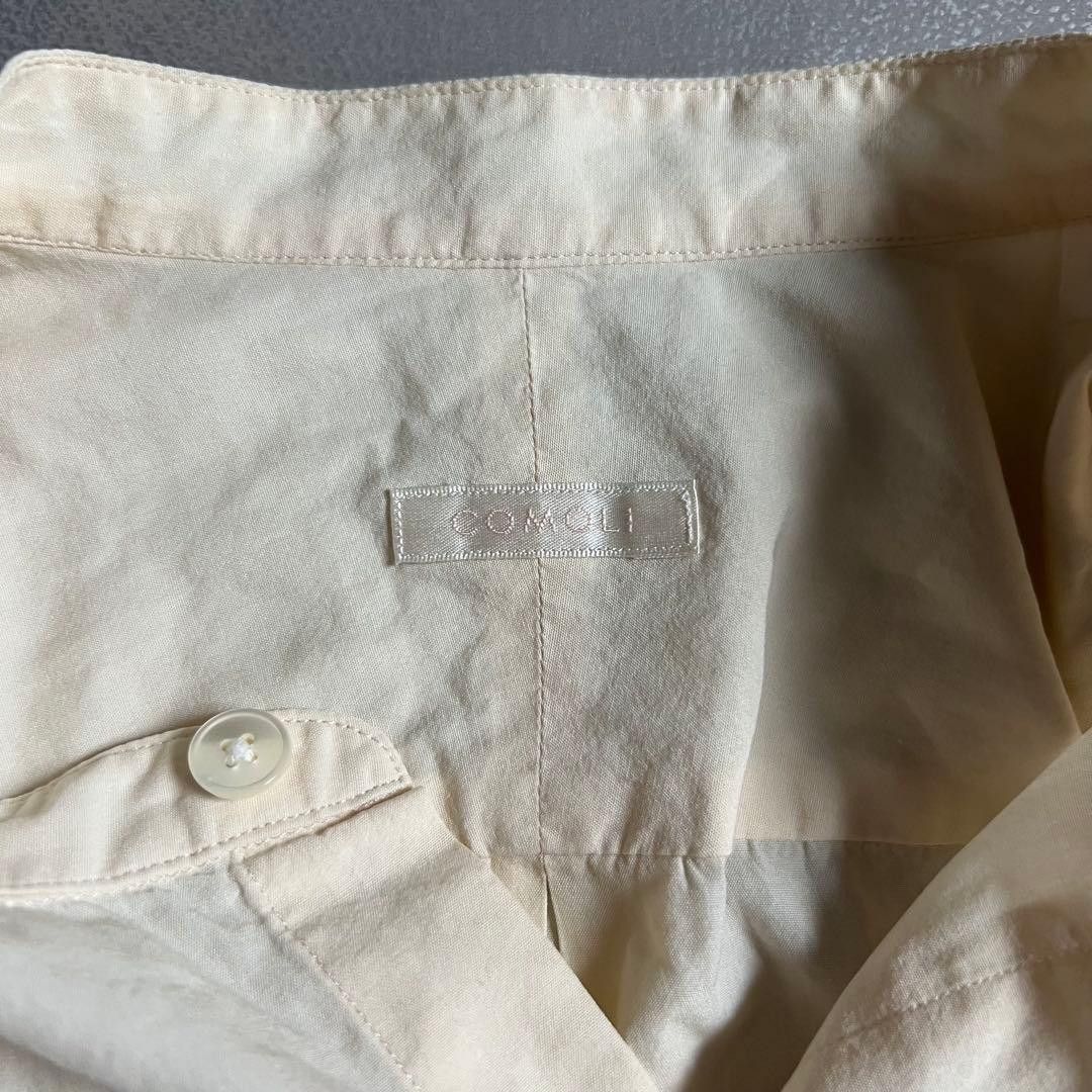 Comoli COMOLI 2017SS Band Collar Cotton Shirt Size 1 Size US S / EU 44-46 / 1 - 8 Thumbnail