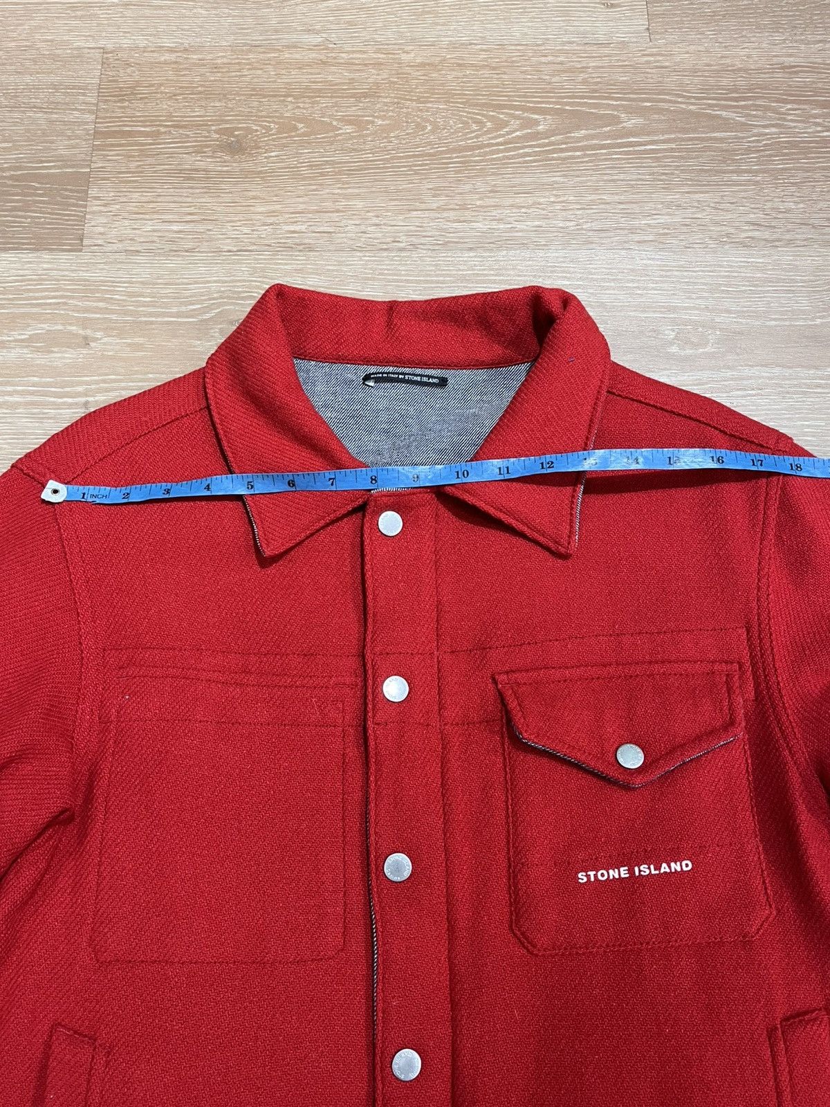 Stone Island Vintage stone island denim reversible jacket rare Size S / US 4 / IT 40 - 18 Thumbnail