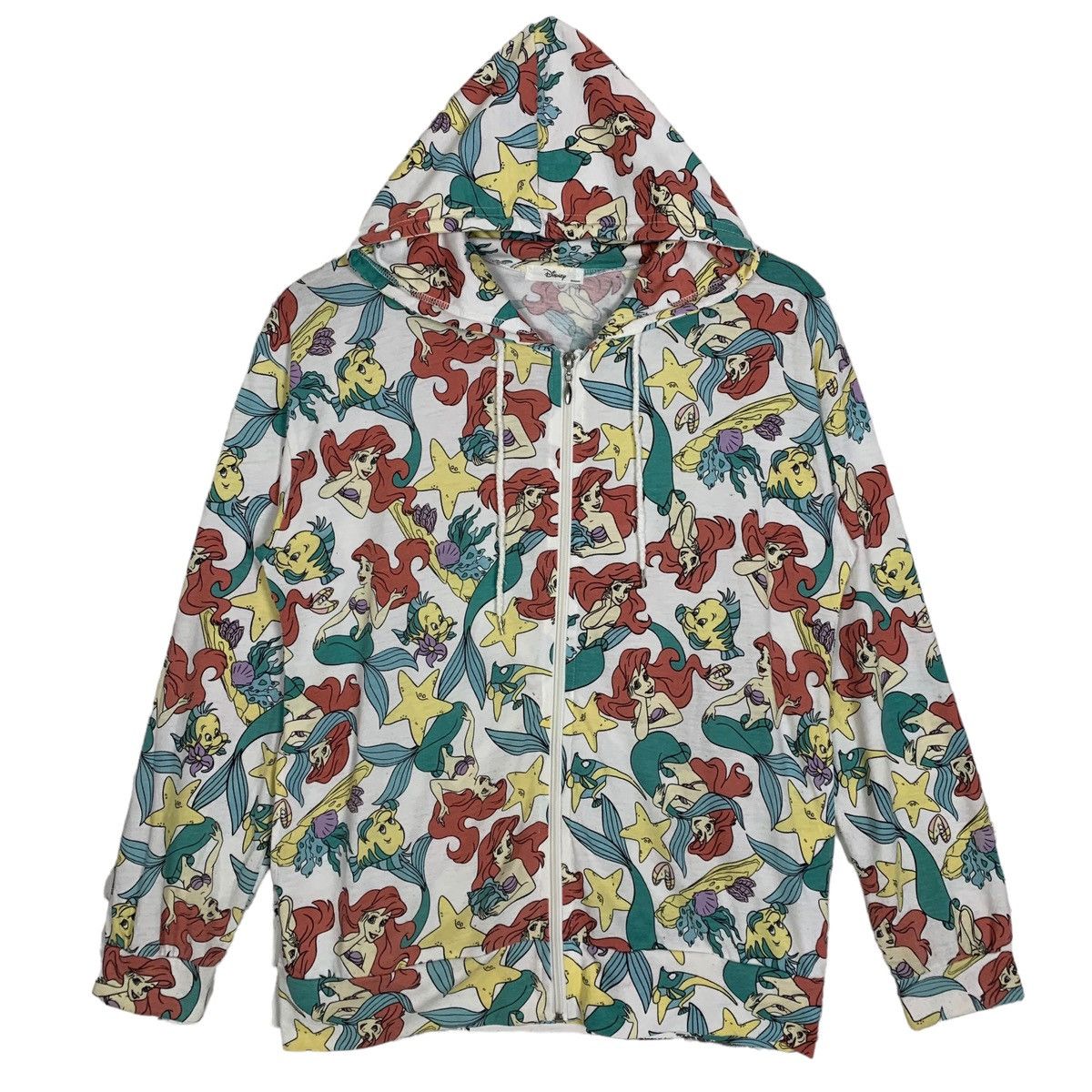 Cartoon Network Disney The Little Mermaid Cartoon Network Full Print Hoodie Size S / US 4 / IT 40 - 2 Thumbnail