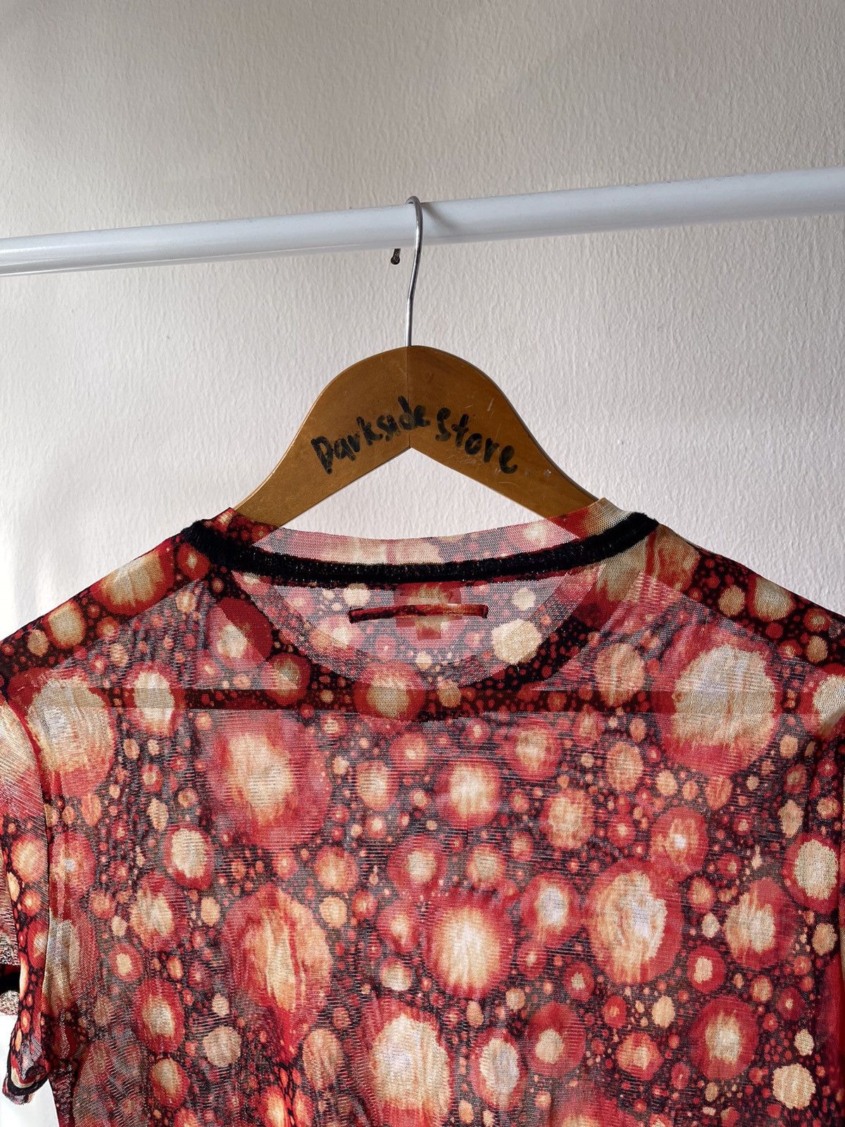 Jean Paul Gaultier 90s Jean Paul Gaultier Homme Mesh Tee Size US S / EU 44-46 / 1 - 9 Thumbnail