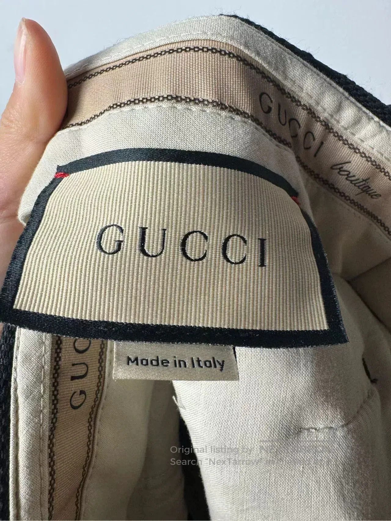 Gucci Gucci Subtle All-Over Print Straight Jeans. Size US 30 / EU 46 - 3 Thumbnail