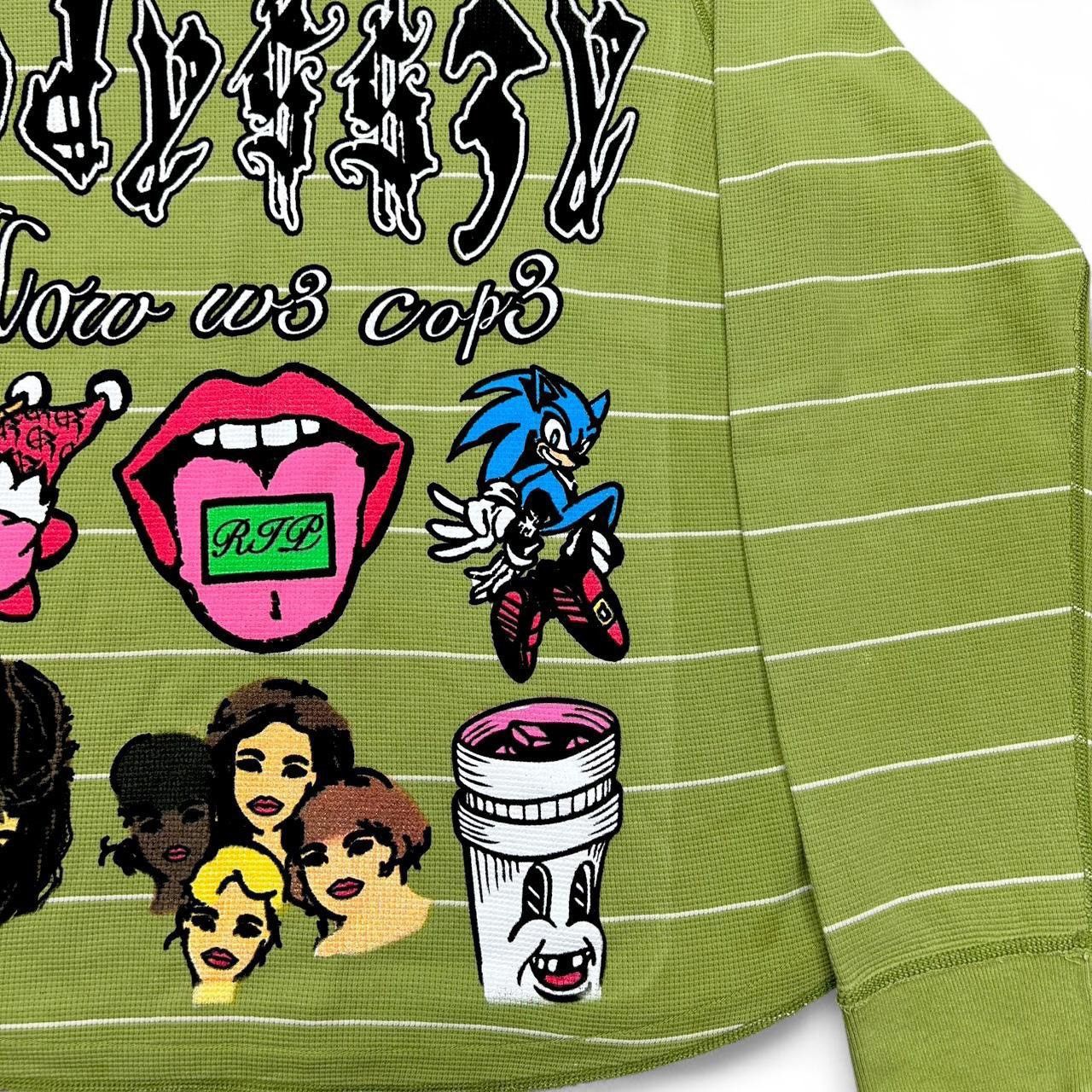 Other Odyss3y 1 of 1 “HOW W3 COP3” vintage thermal tee Size US XXL / EU 58 / 5 - 3 Thumbnail