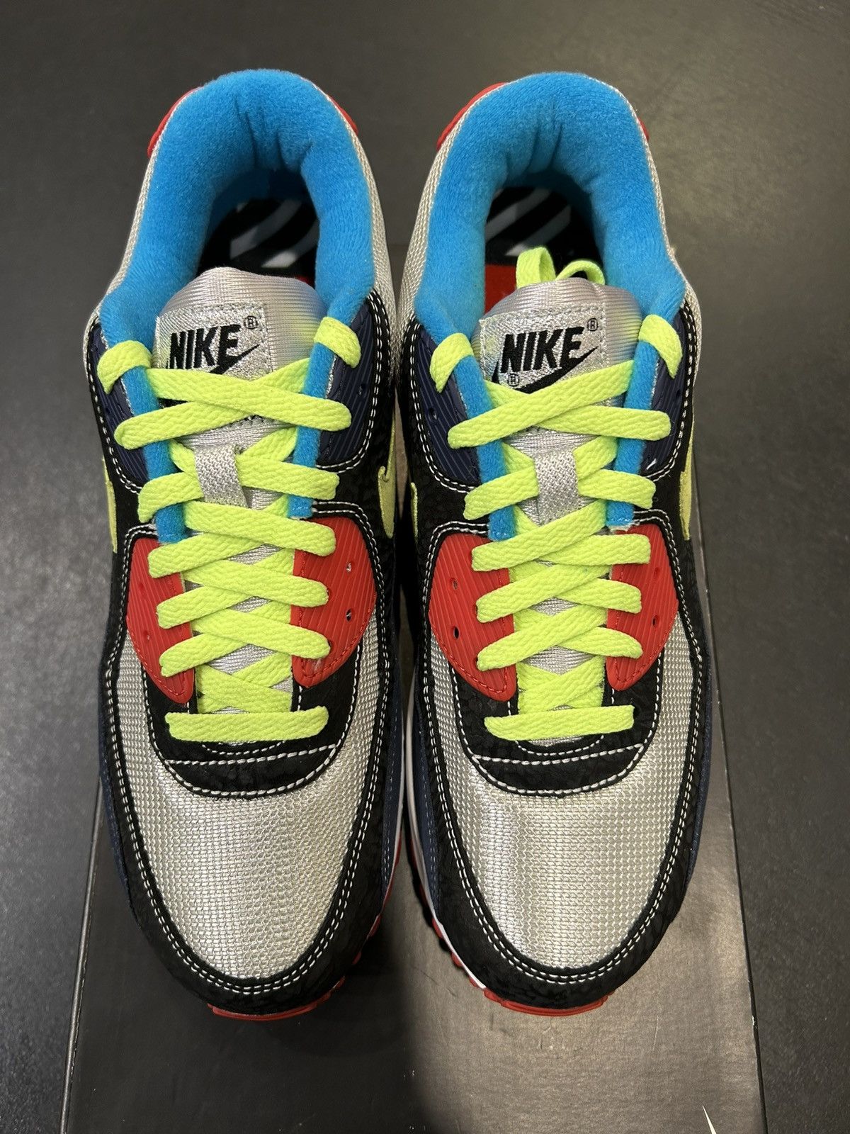 Nike Nike Air Max 90 Custom NikeID Mazinger Size US 9 / EU 42 - 4 Thumbnail