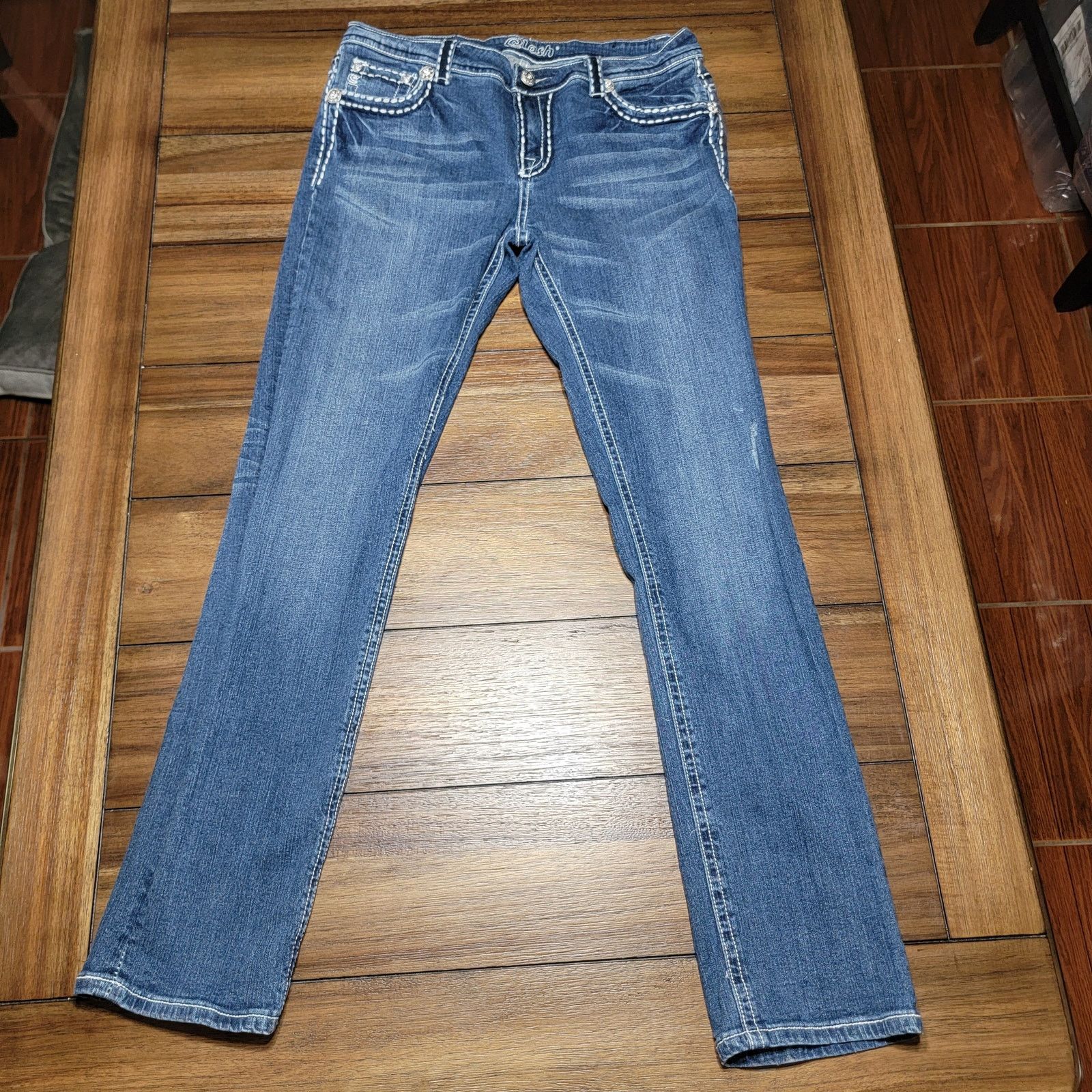Other Clash Premium Denim Straight Jeans - Size 13 Size 32" / US 10 / IT 46 - 1 Thumbnail