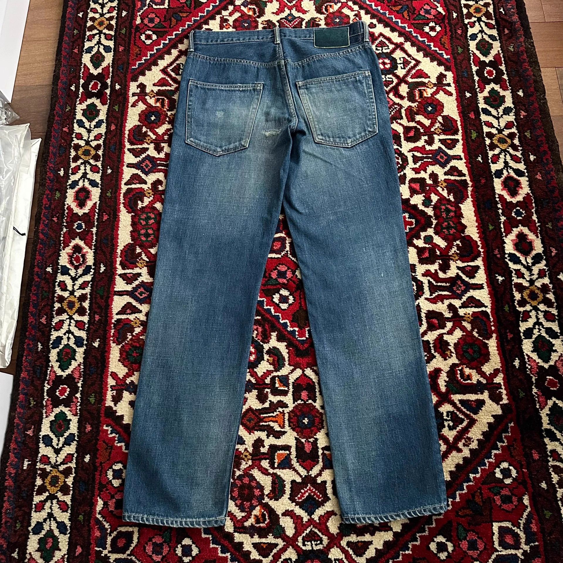Visvim visvim 03d5 washed denim jeans w32 l30 Size US 32 / EU 48 - 2 Thumbnail