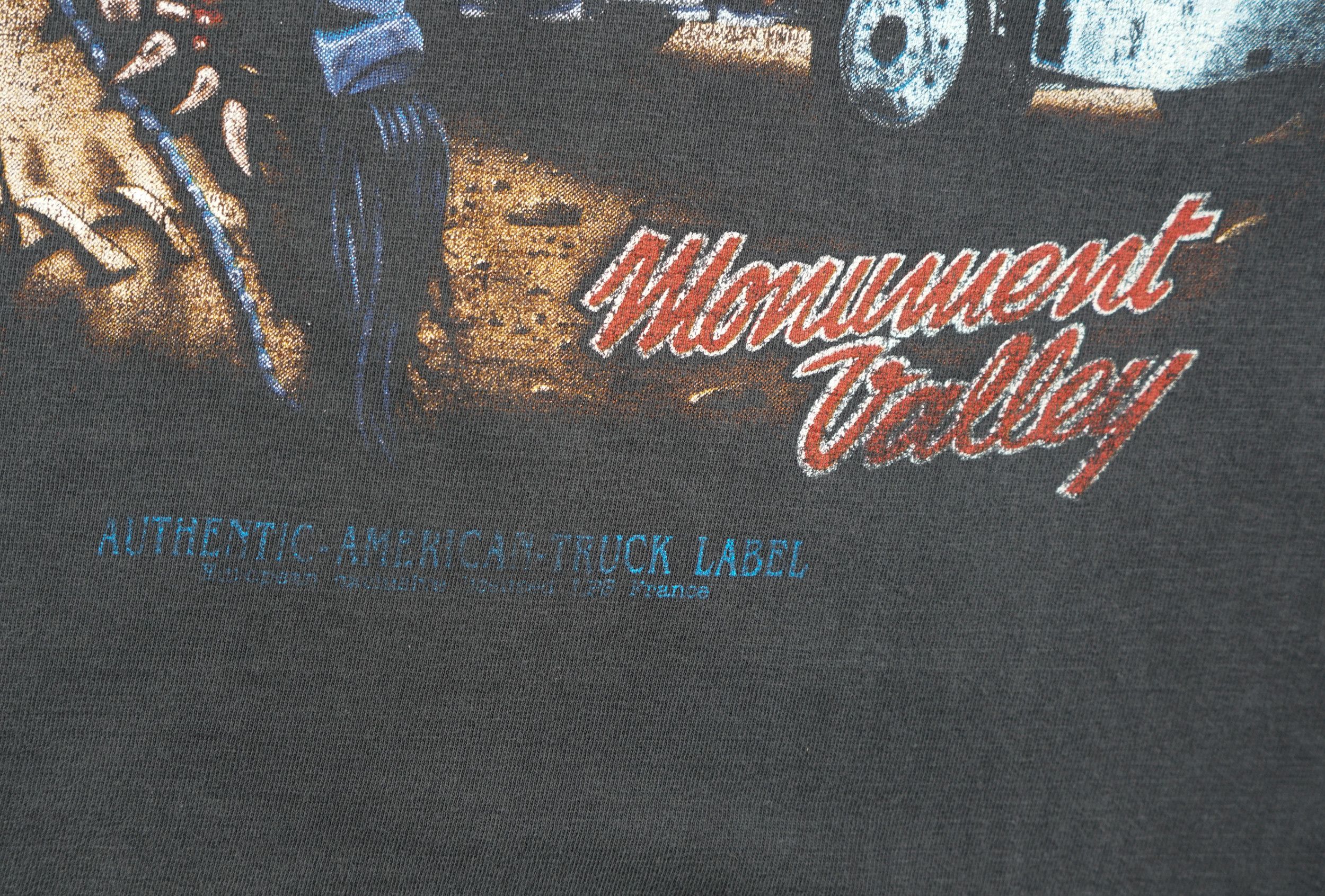 Harley Davidson × Vintage × West Coast Choppers Vintage 90s American Heritage Trucker Biker T-Shirt Size US M / EU 48-50 / 2 - 3 Thumbnail