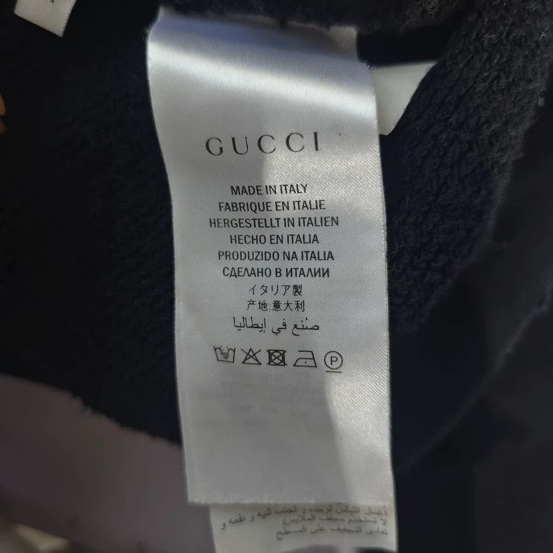 Gucci Gucci Black Hooded Sweatshirt Size US M / EU 48-50 / 2 - 4 Thumbnail