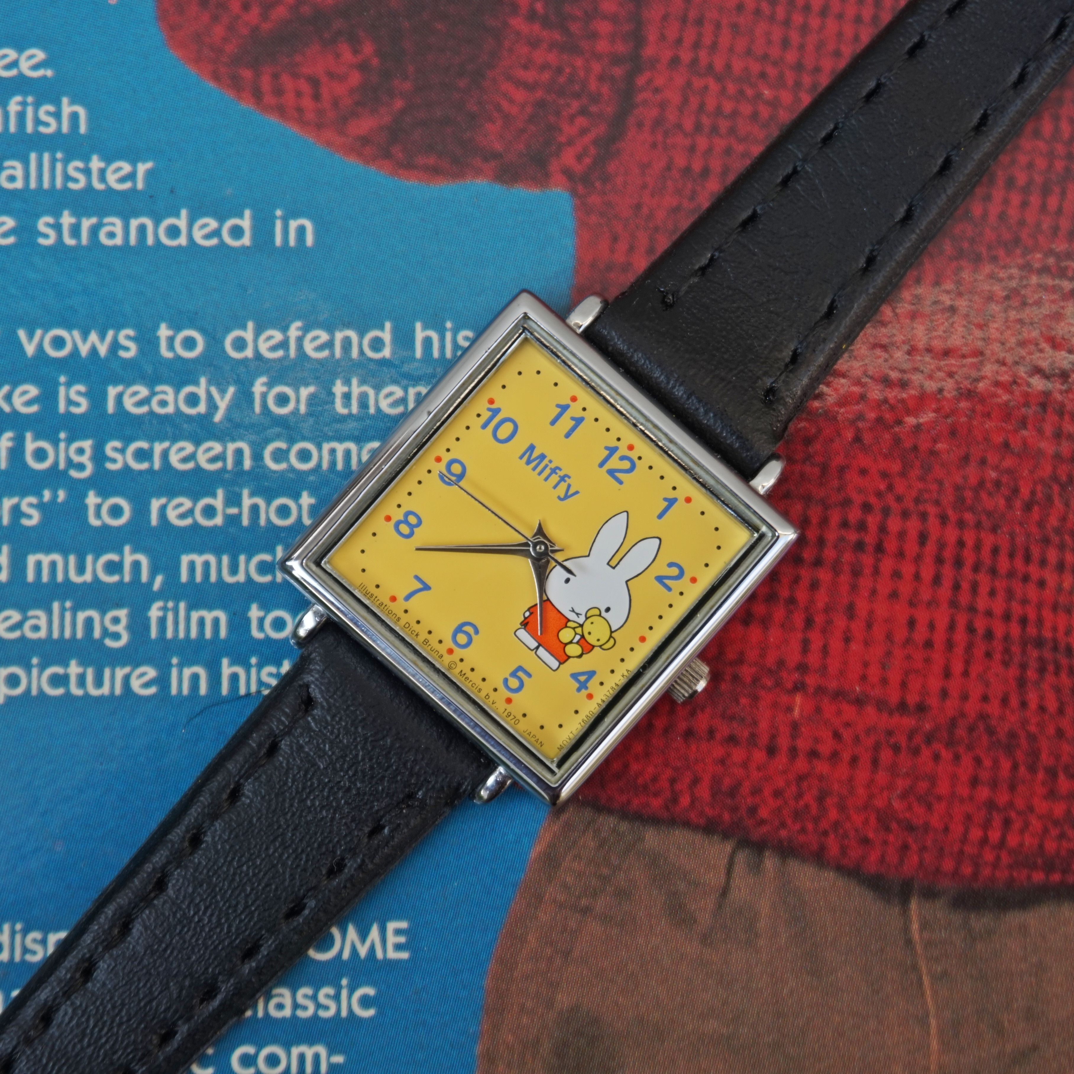 Vintage 70s Citizen x Miffy tank Watches Size ONE SIZE - 3 Thumbnail
