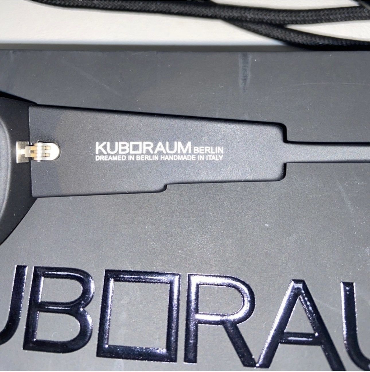 Kuboraum Kuboraum black u8 sunglasses OS UNI​​​​ Size ONE SIZE - 8 Thumbnail