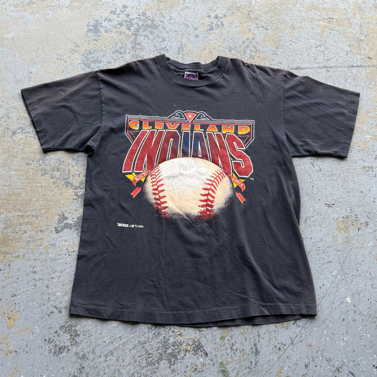 Vintage Vintage 1994 Cleveland Indians Tee XL Size US XL / EU 56 / 4 - 1 Thumbnail