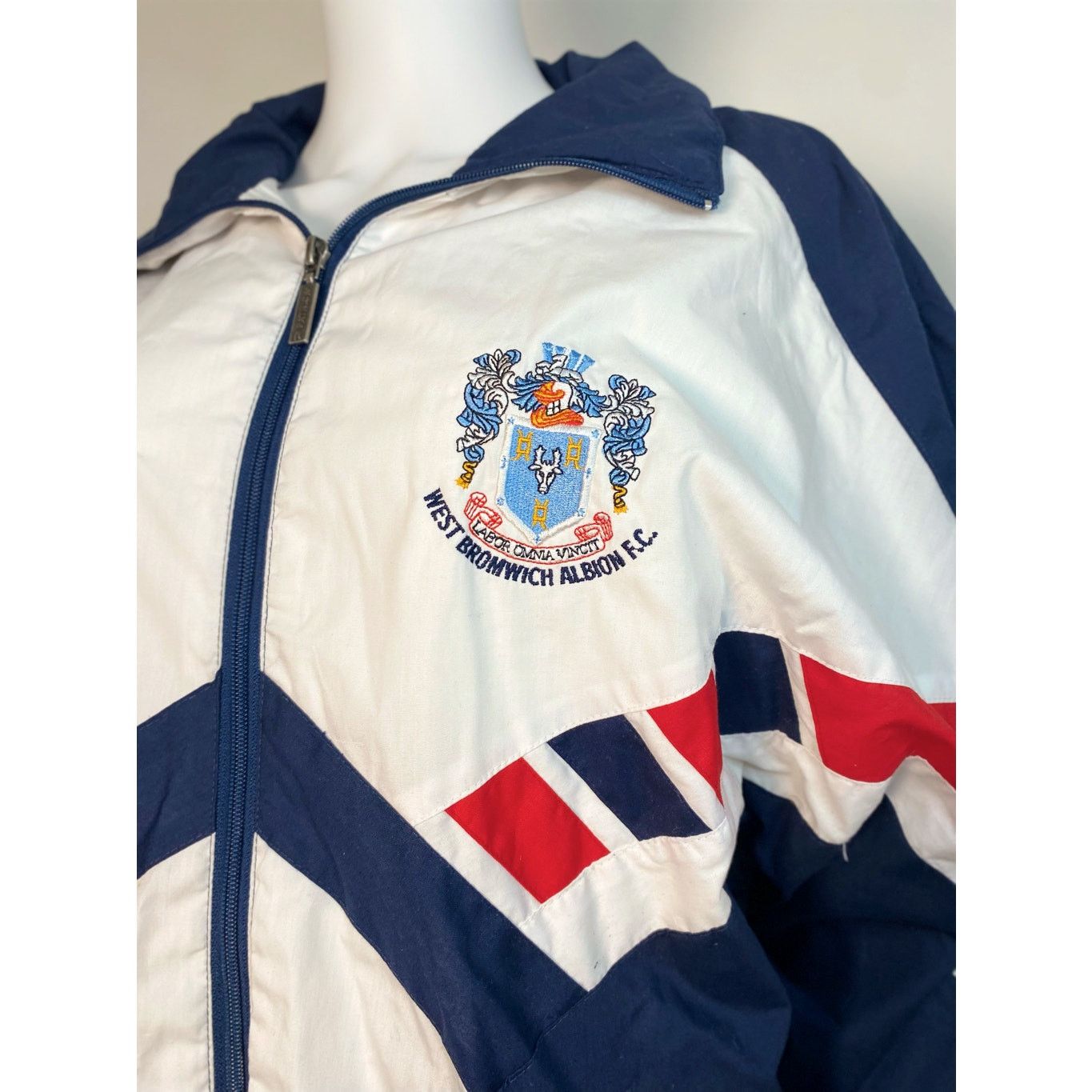 Other 90s Patrick x West Bromwich Albion F.C. Windbreaker – XL Size US XL / EU 56 / 4 - 3 Thumbnail