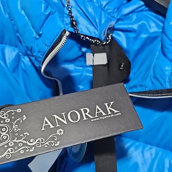 Other Anorak Blue Puffer Vest Size Medium NWT Size M / US 6-8 / IT 42-44 - 5 Thumbnail