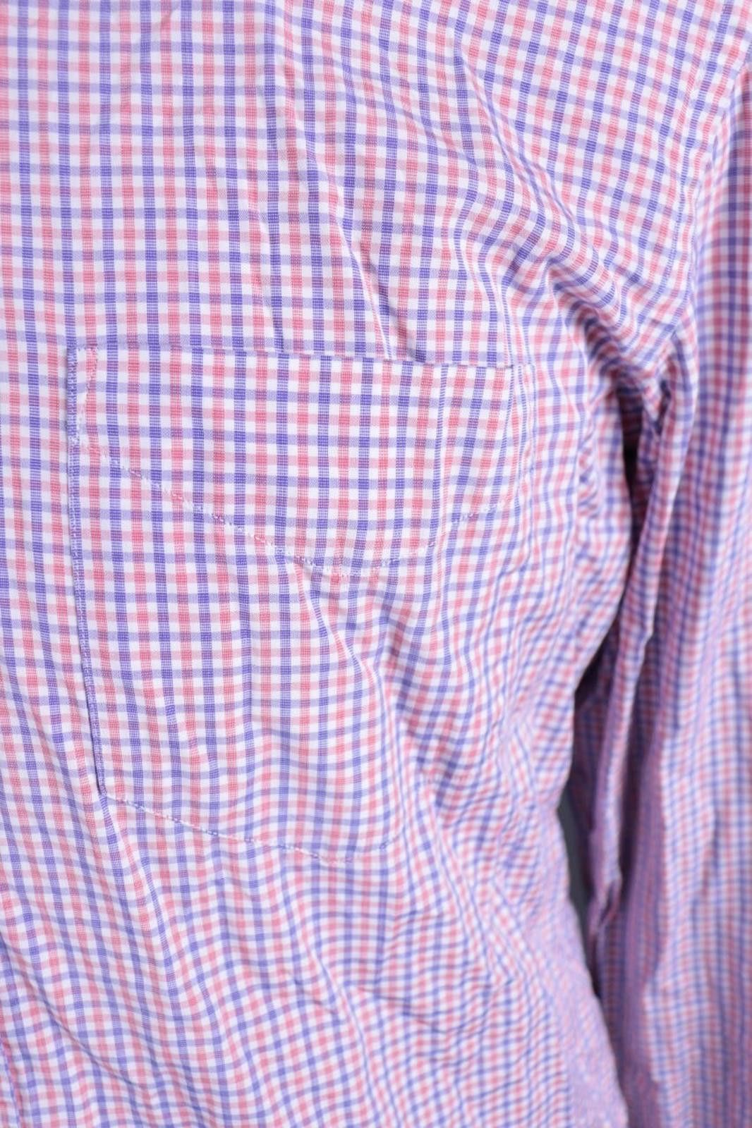 Designer Boggi Milano 2/100' Doppio Ritorto Down Shirt Size 41 / 16 Size US M / EU 48-50 / 2 - 4 Thumbnail