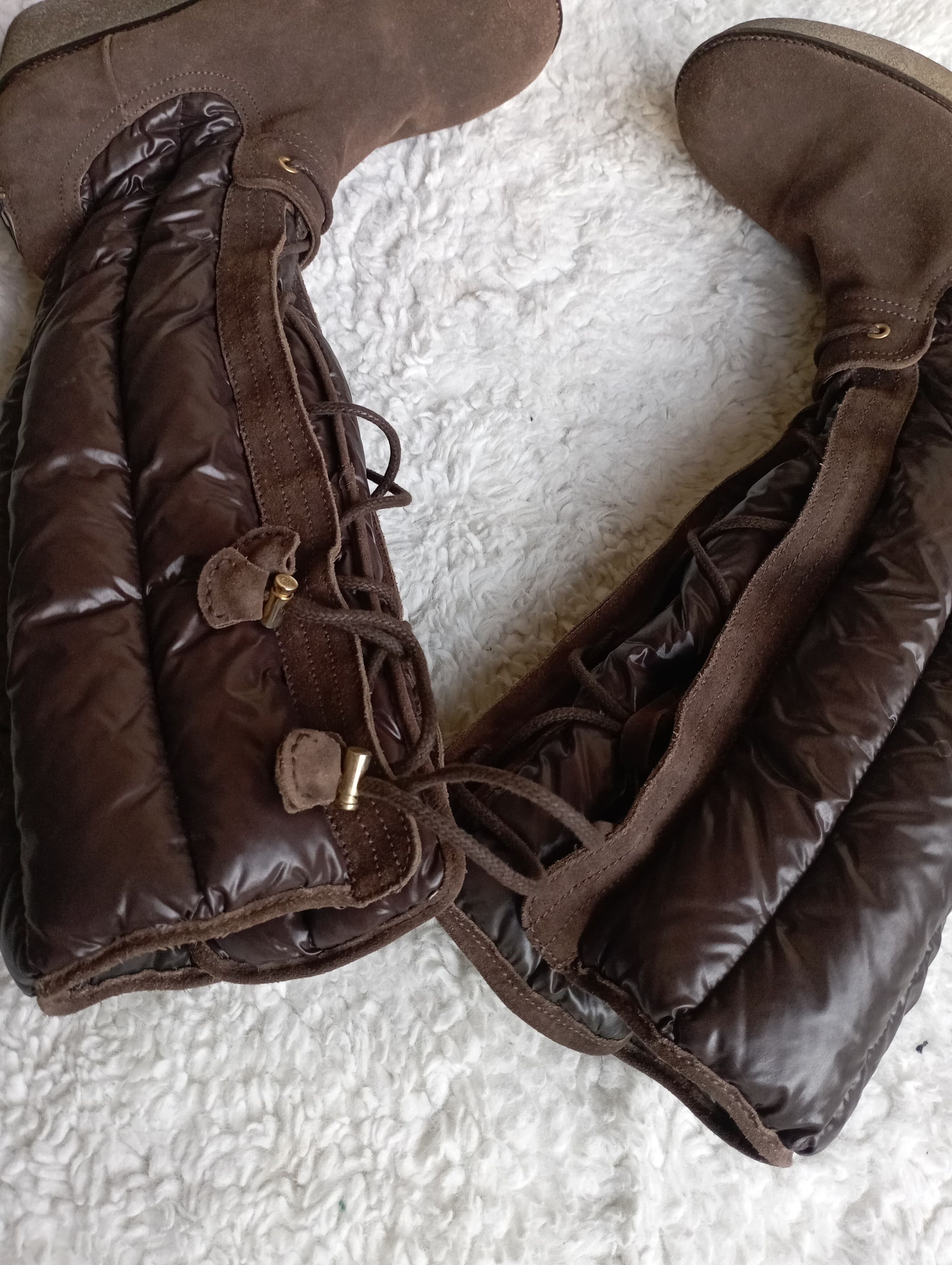 Moncler Moncler Puffy Wedge Winter Boots Size US 7.5 / IT 37.5 - 4 Thumbnail