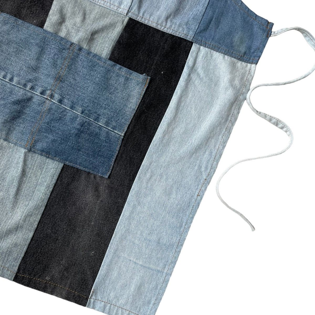 Hysteric Glamour Classic Look Rare Patchwork Single Pocket Apron Denim Size ONE SIZE - 5 Thumbnail