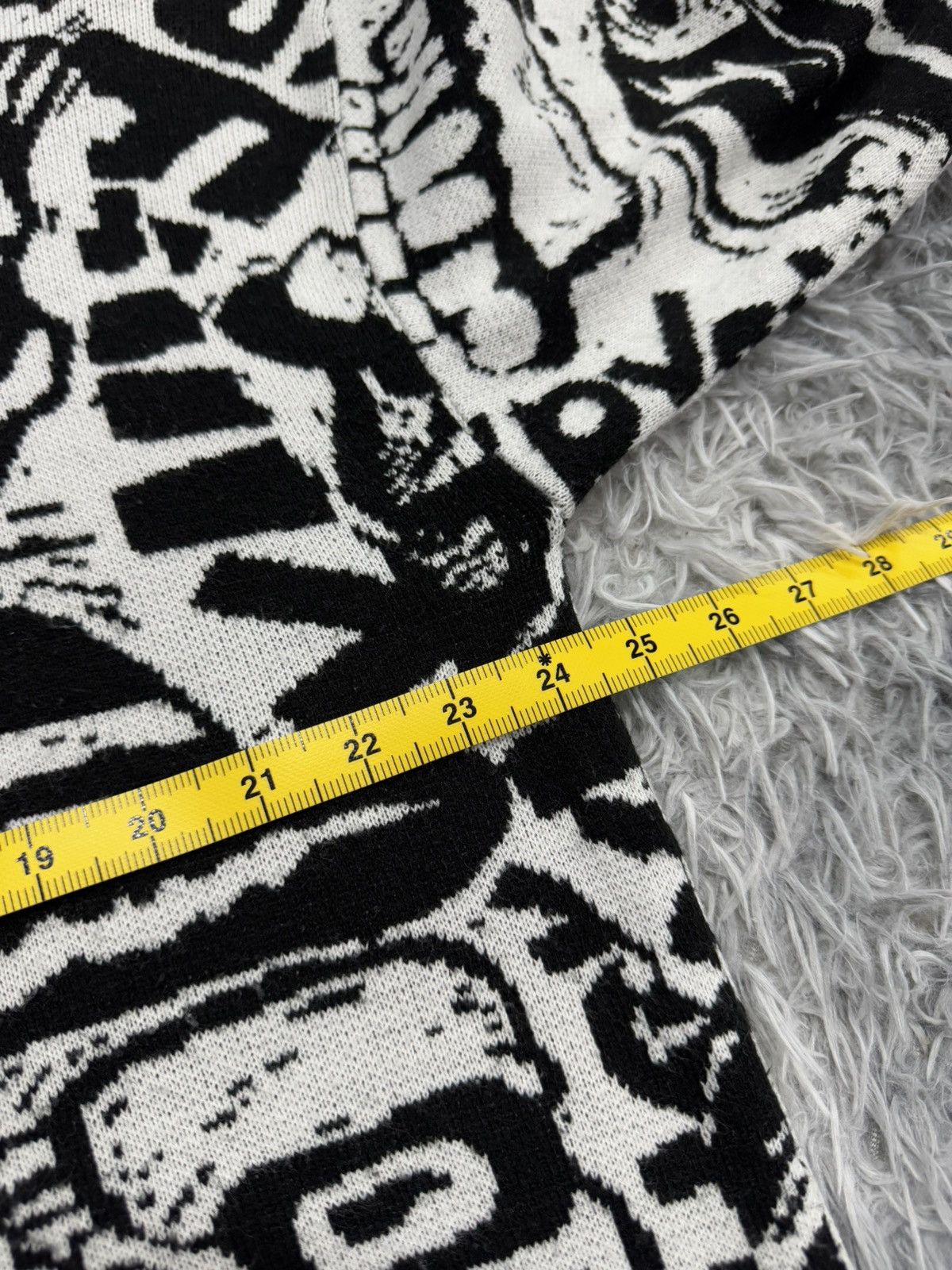 Japanese Brand RARE ! Skeleton Skullpile Anarchy Punk Knitwear Size US XL / EU 56 / 4 - 10 Thumbnail