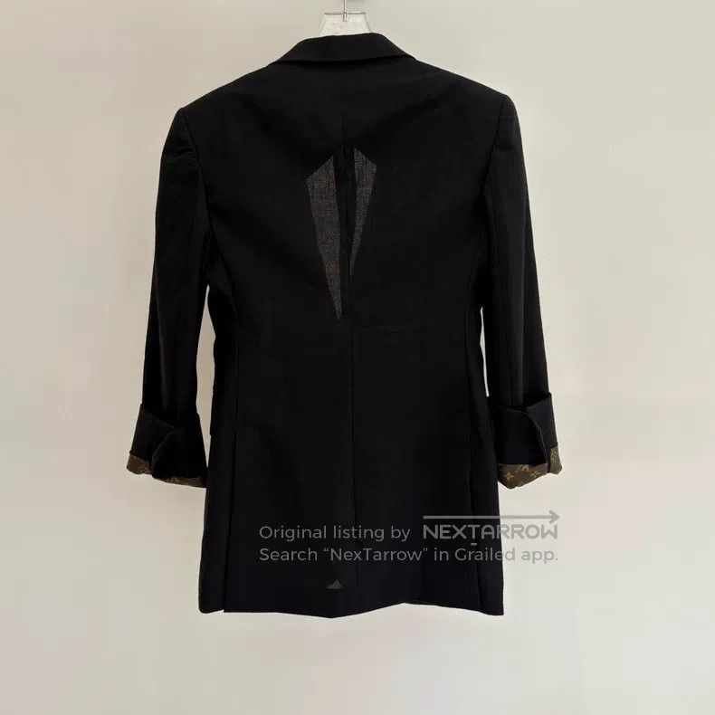 Louis Vuitton Louis Vuitton Brown blazer with presbyopic leather buttons Size XS / US 0-2 / IT 36-38 - 2 Thumbnail