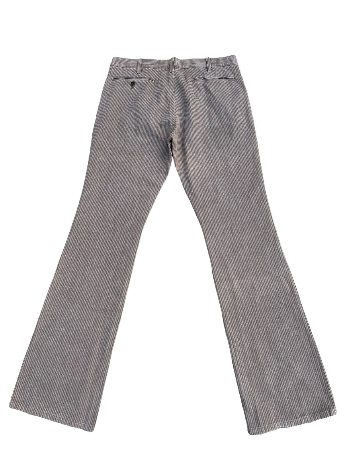 ABAHOUSE Vintage Abahouse Japan Striped Pant Flare Jeans Size US 32 / EU 48 - 2 Thumbnail