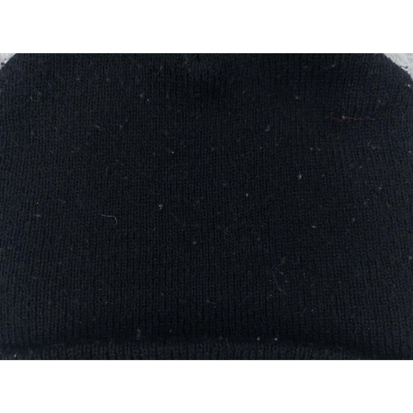 Vintage VINTAGE Maryland Monogram Hat Beanie One Size Black Knit 100% Acrylic Roofing Tools Outdoor Logo Mens Size ONE SIZE - 3 Thumbnail