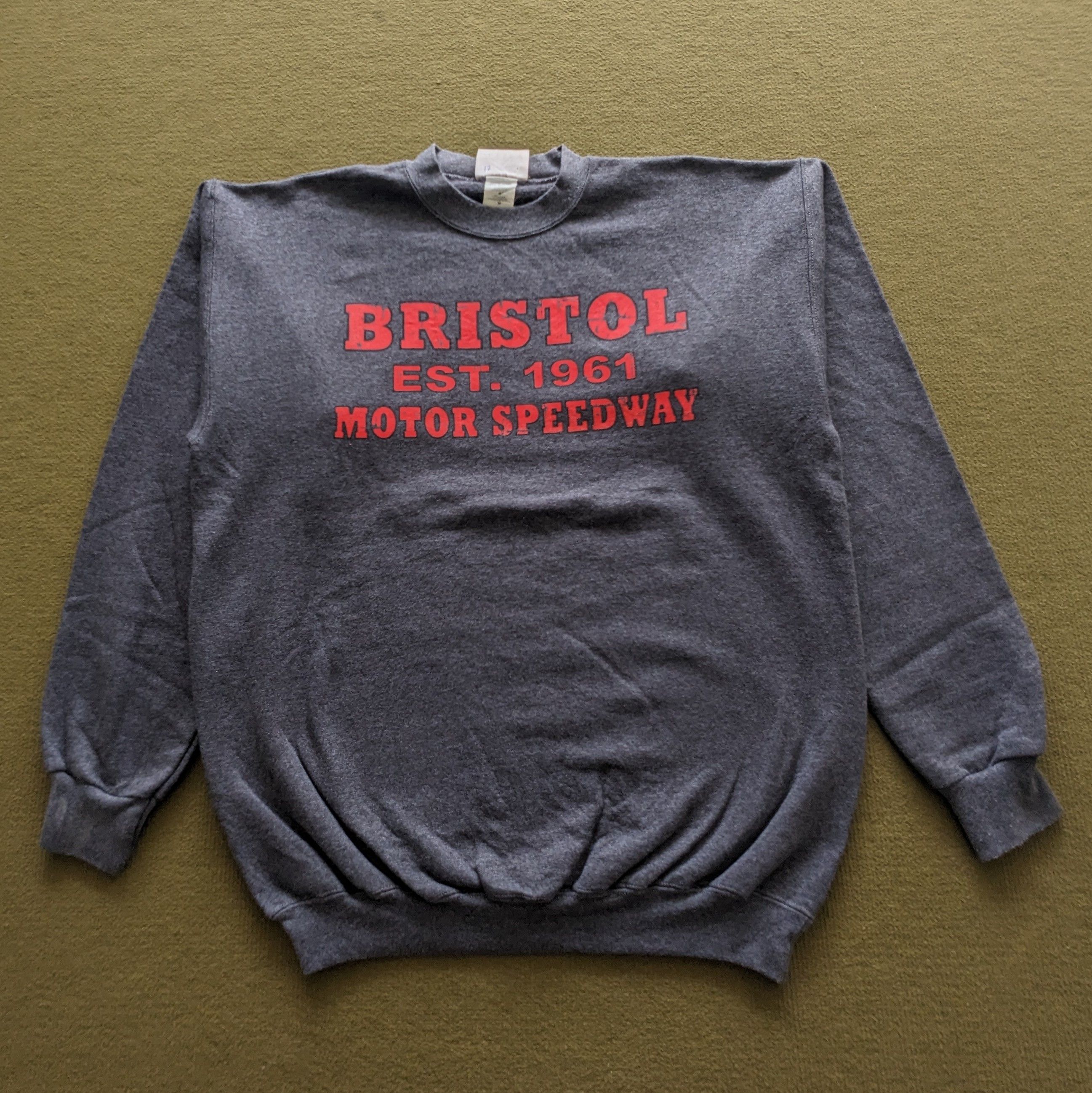 Other Vintage BRISTOL MOTOR SPEEDWAY Crewneck Sweatshirt Size US L / EU 52-54 / 3 - 1 Thumbnail