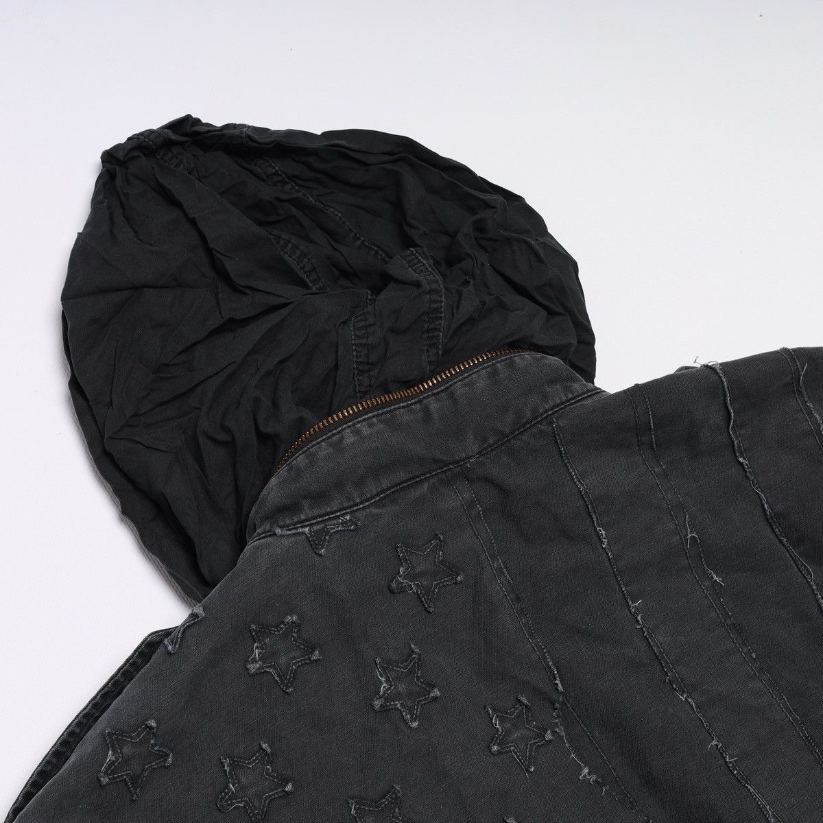 Denim & Supply Ralph Lauren Denim Supply Ralph Lauren Black Washed Jacket Military Field Size US XL / EU 56 / 4 - 16 Thumbnail