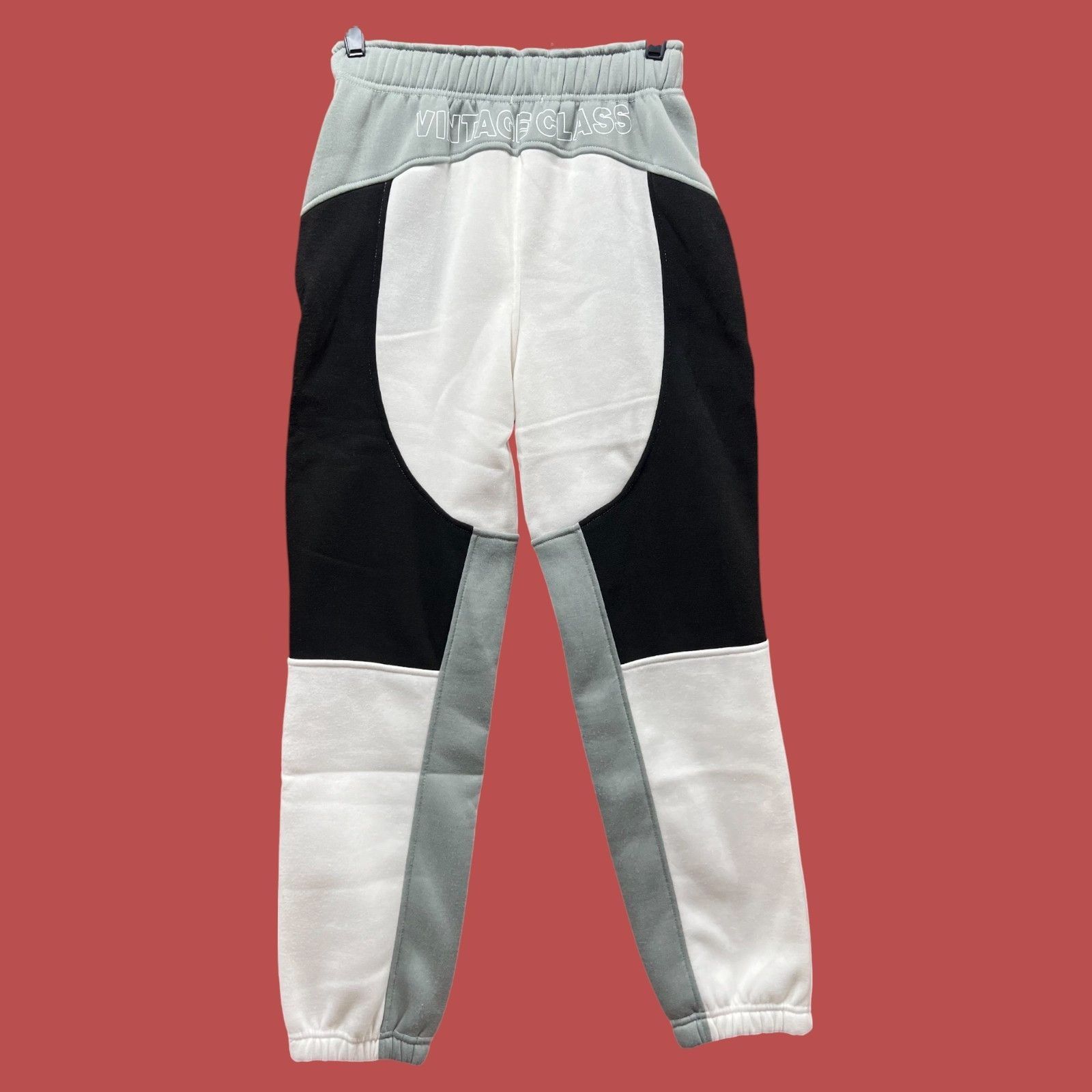 rue21 Rue 21 - Women's Color Block Sweatpants - Black/Gray/White - Size 26" / US 2 / IT 38 - 2 Thumbnail