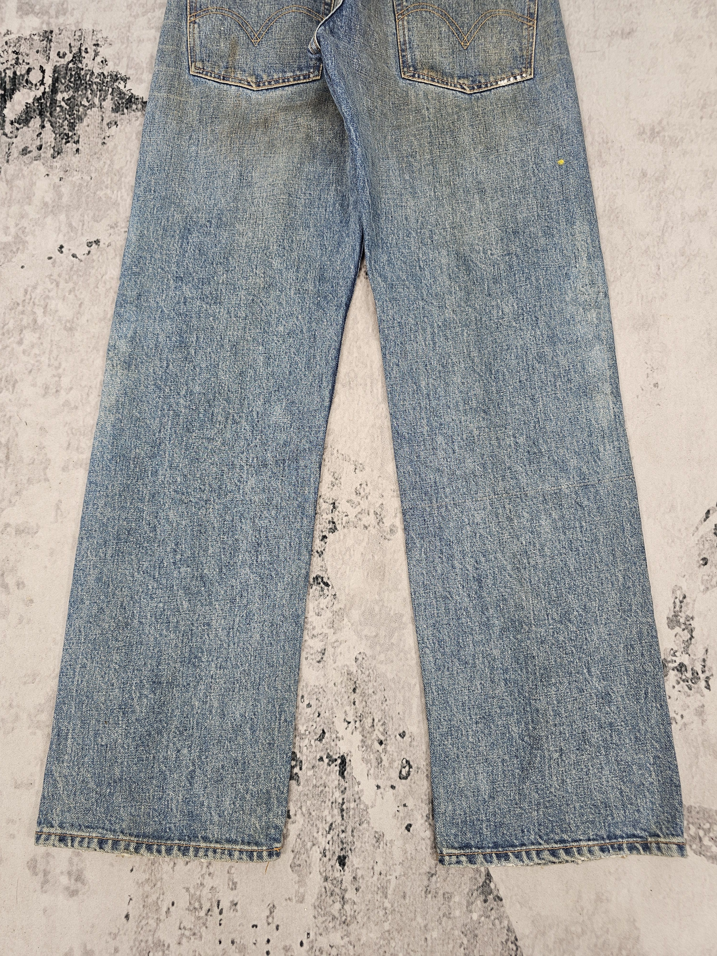 Levi's Vintage Clothing Vtg Levis 503 Rusty Faded Ripped Jeans Size 32X32 L0417 Size US 32 / EU 48 - 7 Thumbnail