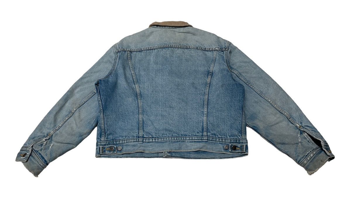 Lee Vintage Brand Lee Made In Usa Denim Blanket Jacket 1970s Size US M / EU 48-50 / 2 - 2 Thumbnail