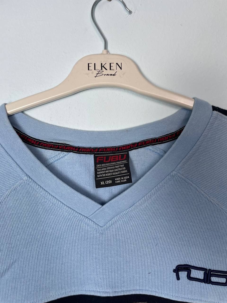 Other Vintage Fubu Sweatshirt Crewnek Y2k Sk8 Rare Jnco Size US XL / EU 56 / 4 - 6 Thumbnail