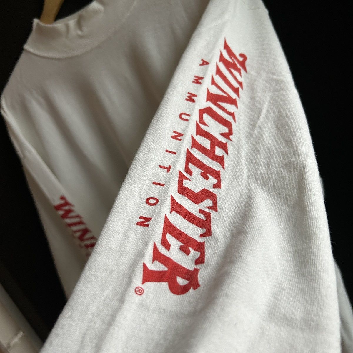 Vintage Winchester Ammunition 90’s Vintage Long sleeve T-shirt Size US XL / EU 56 / 4 - 3 Thumbnail