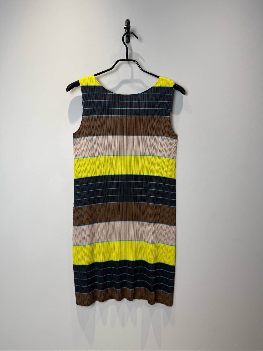 Pleats Please Issey Miyake Pleats Please Issey Miyake Striped Pleated Dress Size 3 Size M / US 6-8 / IT 42-44 - 1 Thumbnail
