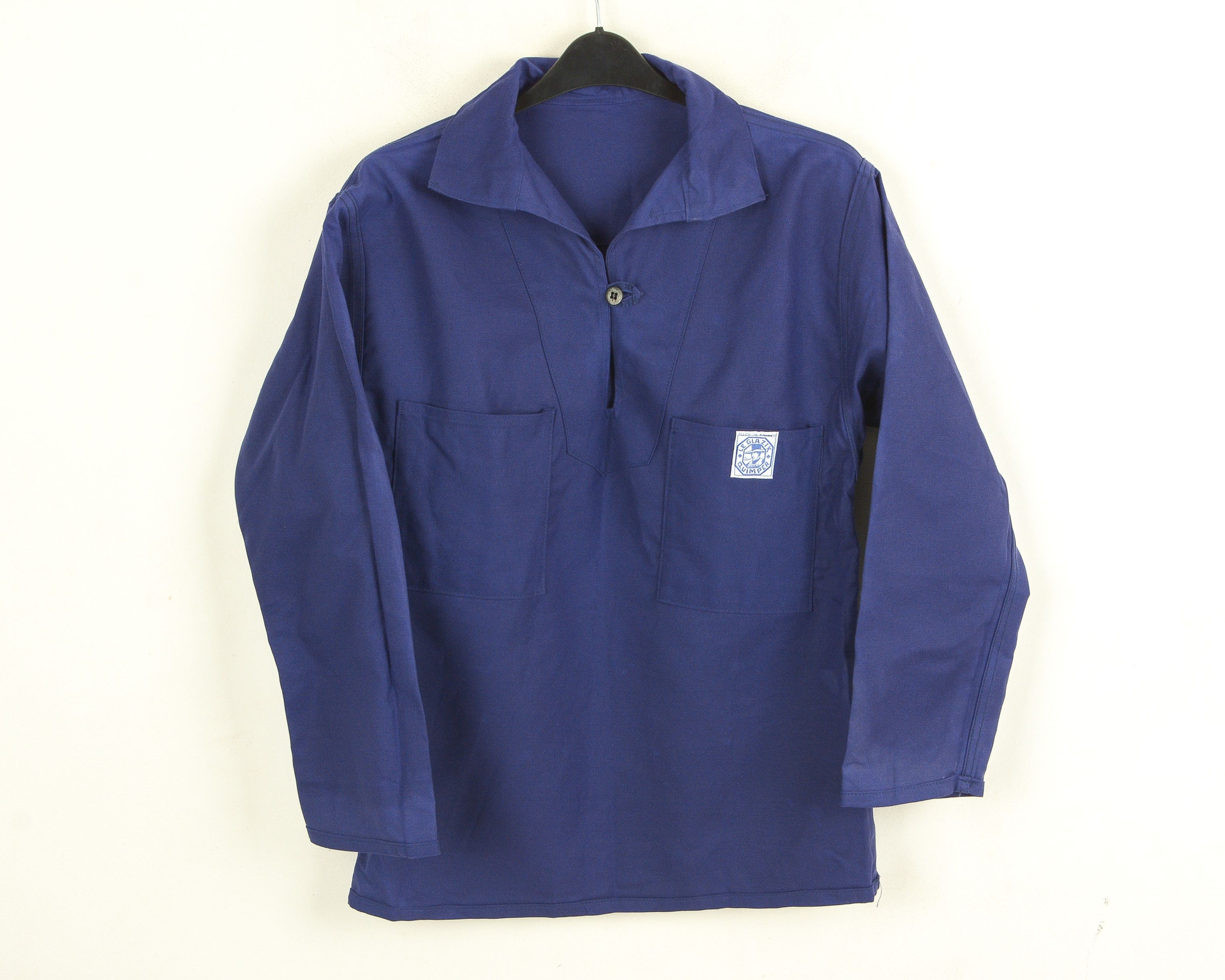 Le Laboureur Le Glazik French Sailor Smock Shirt 70s S Pullover anorak XS Size US S / EU 44-46 / 1 - 2 Thumbnail