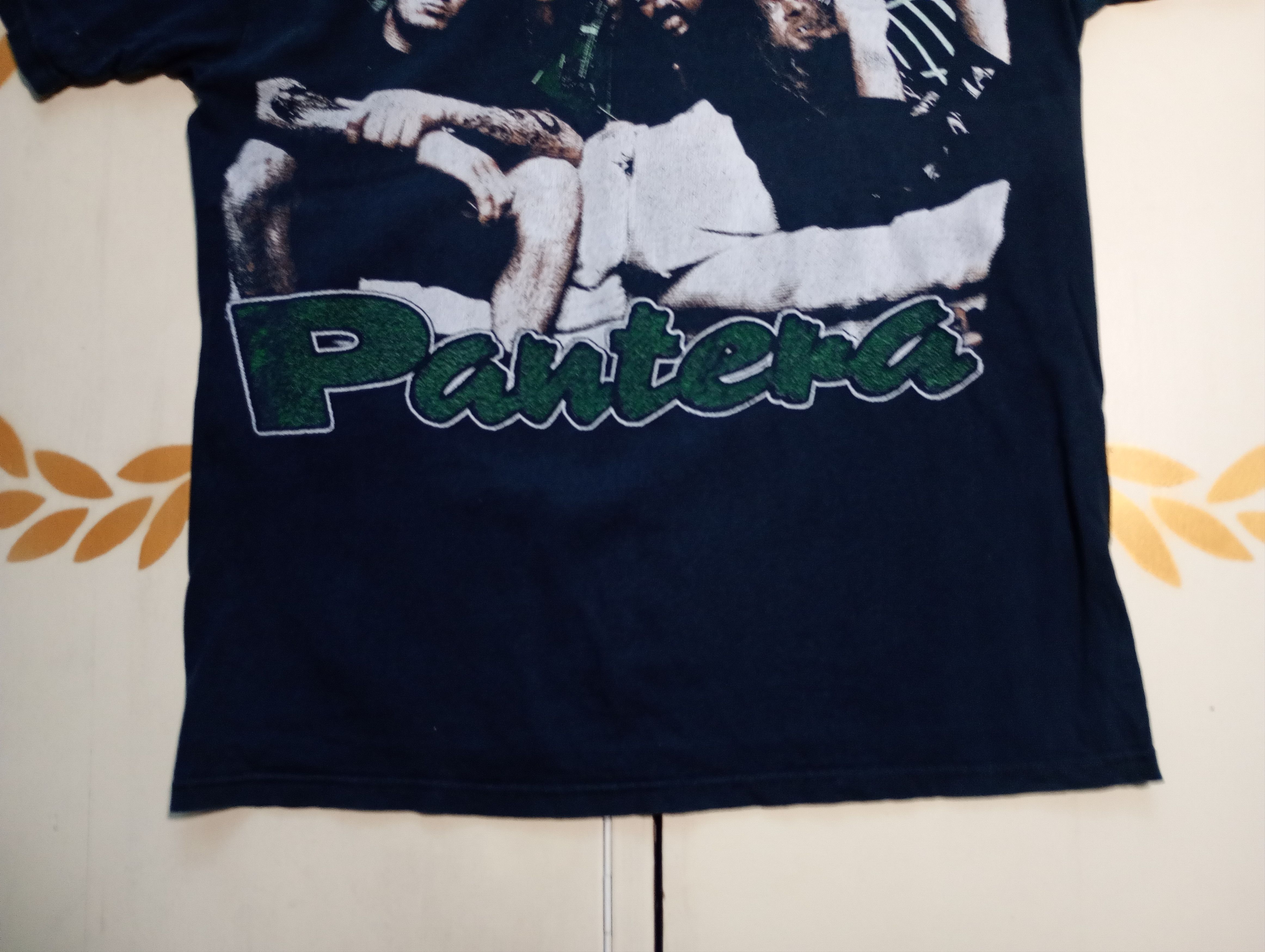 Band Tees × Fruit Of The Loom Pantera Fruit Of The Loom T-Shirt Vintage Size US L / EU 52-54 / 3 - 3 Thumbnail