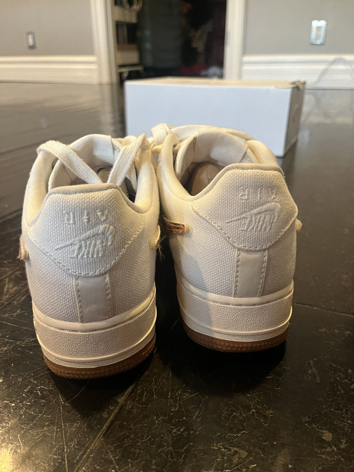 Nike Travis Scott Cactus Jack AF1 Size US 7 / EU 40 - 4 Thumbnail