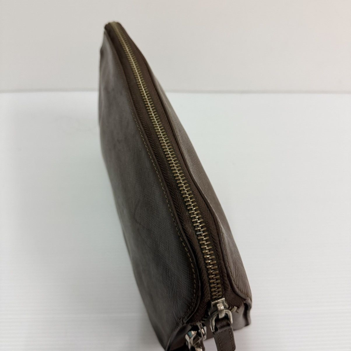 Prada Prada Leather Clutch Bag Size ONE SIZE - 8 Thumbnail