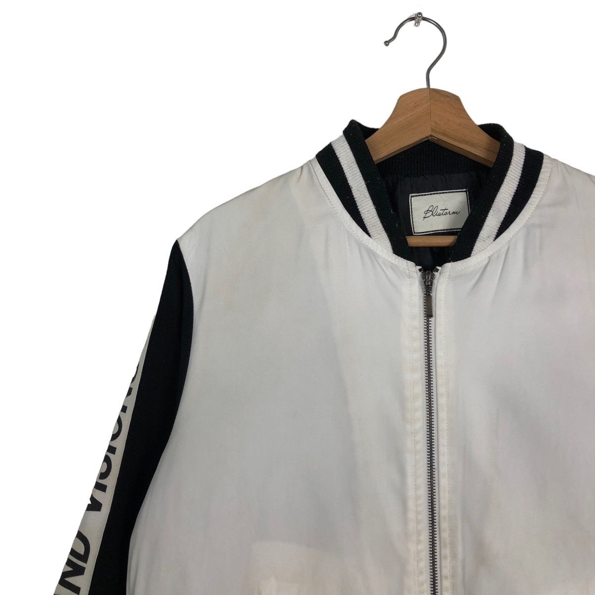 BEAUTY&YOUTH 🔥Vintage Bomber Jacket Japan Made Big Logo Streetwear Size US M / EU 48-50 / 2 - 7 Thumbnail