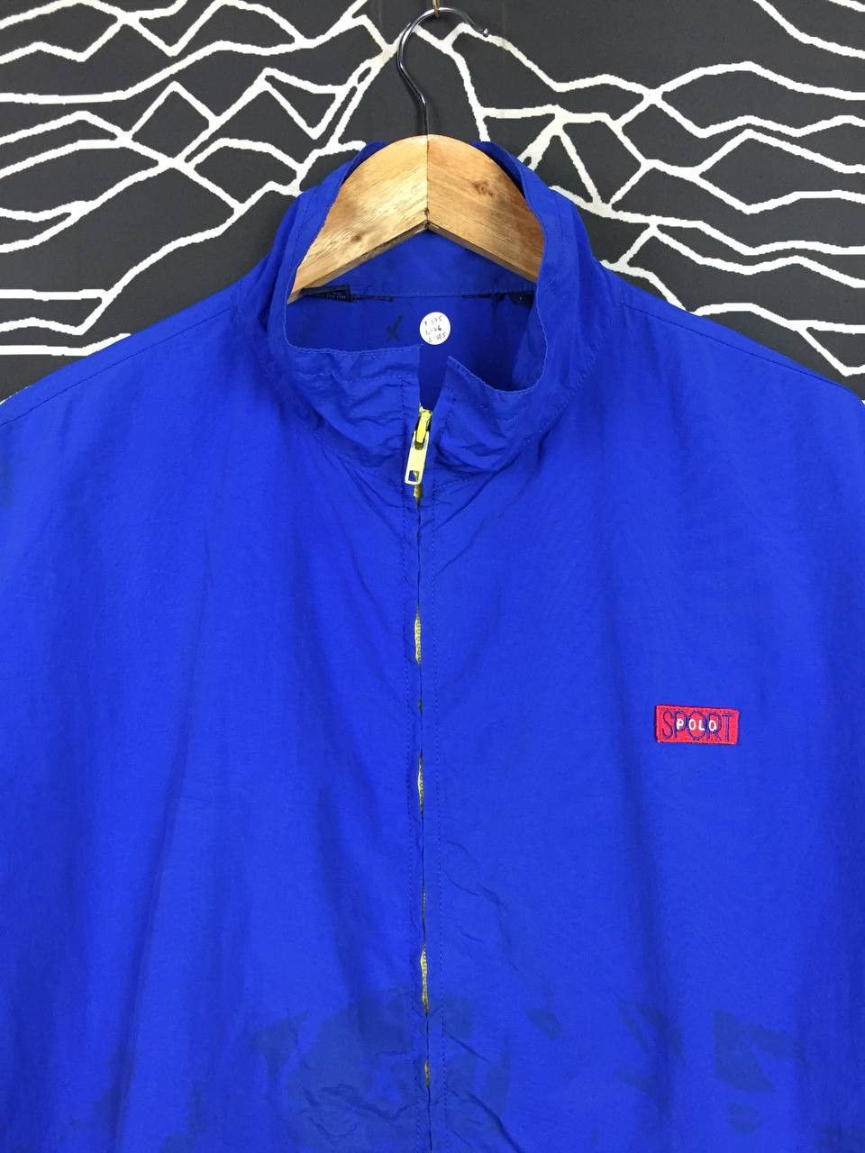 Polo Ralph Lauren Vtg Distressed Polo Sport Ralph Lauren Windbreaker Jacket Size US XXL / EU 58 / 5 - 3 Thumbnail