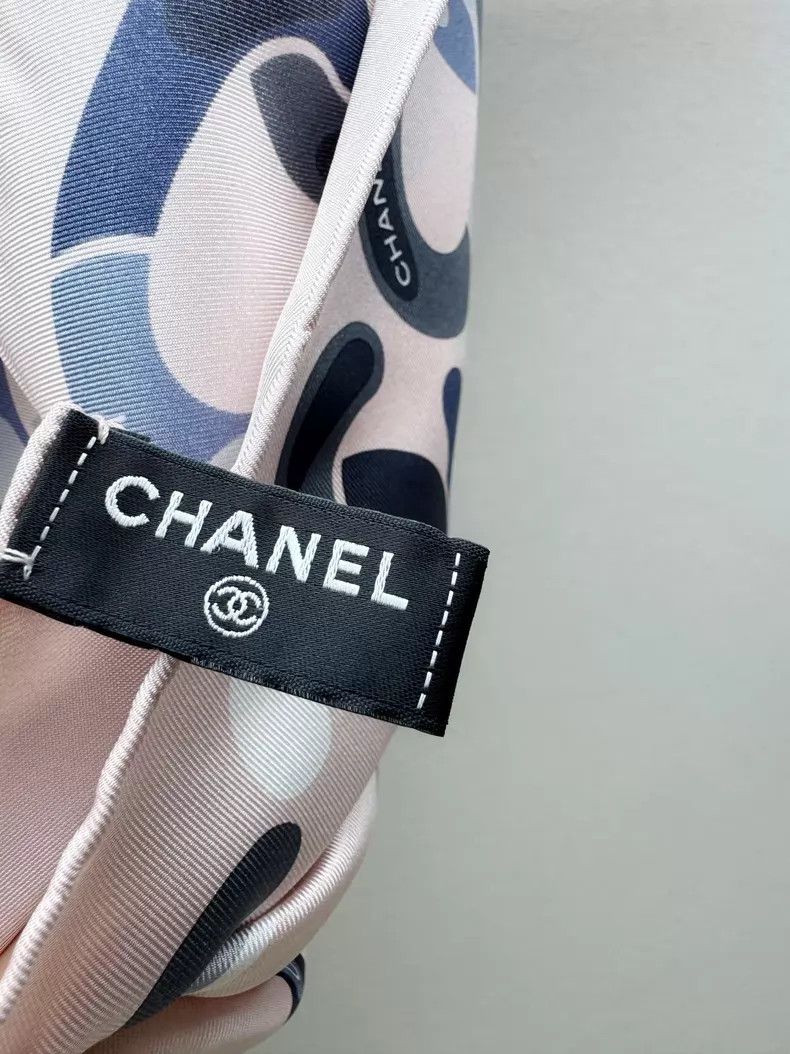 Chanel Chanel Silk scarf Size ONE SIZE - 5 Thumbnail